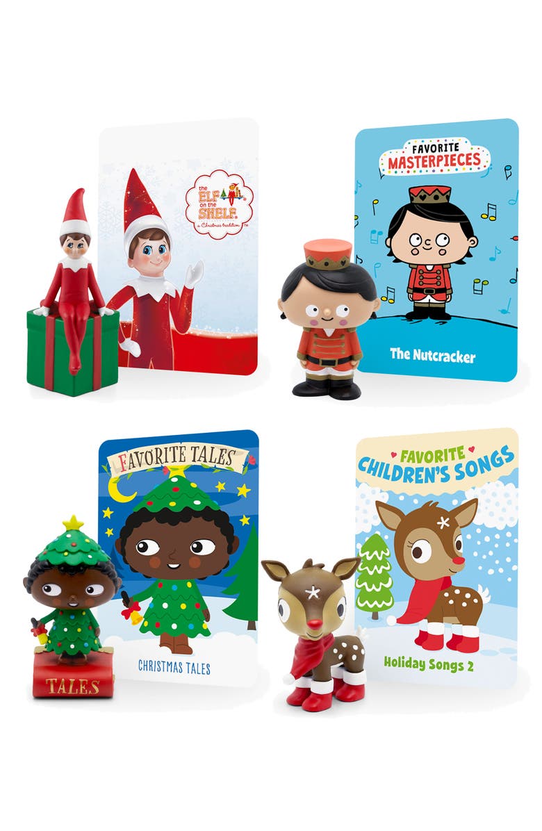 tonies 4-Pack Holiday Collection Tonie Audio Character Bundle, Alternate, color, 