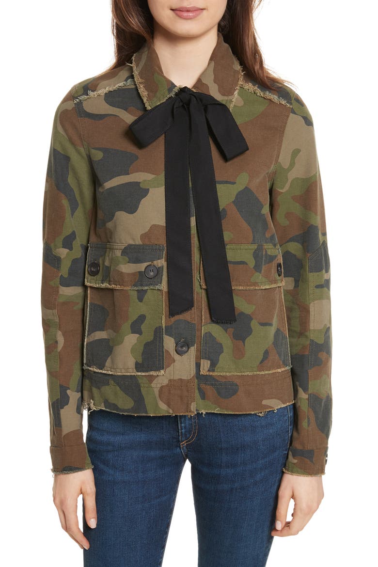 Mercer Camo Print Jacket, Main, color, CAMO