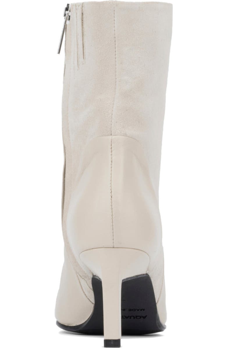 Aquatalia Rowanna Zip Bootie, Alternate, color, Ivory