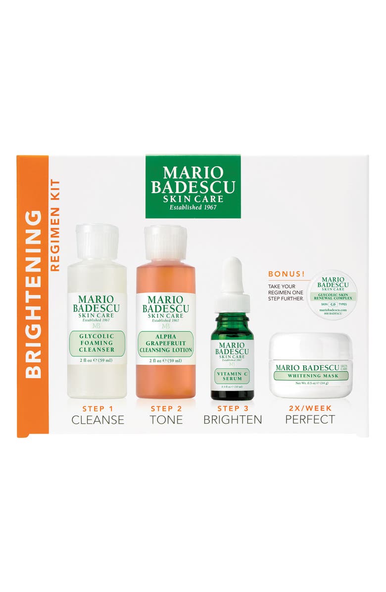 Mario Badescu Brightening Regimen Kit, Alternate, color, 