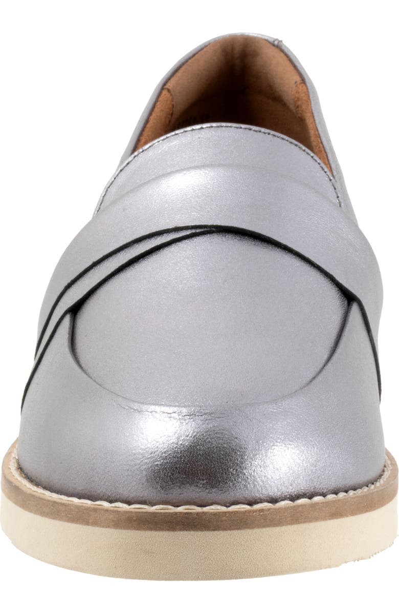 SoftWalk<sup>®</sup> Walsh Loafer - Multiple Widths Available, Alternate, color, Pewter