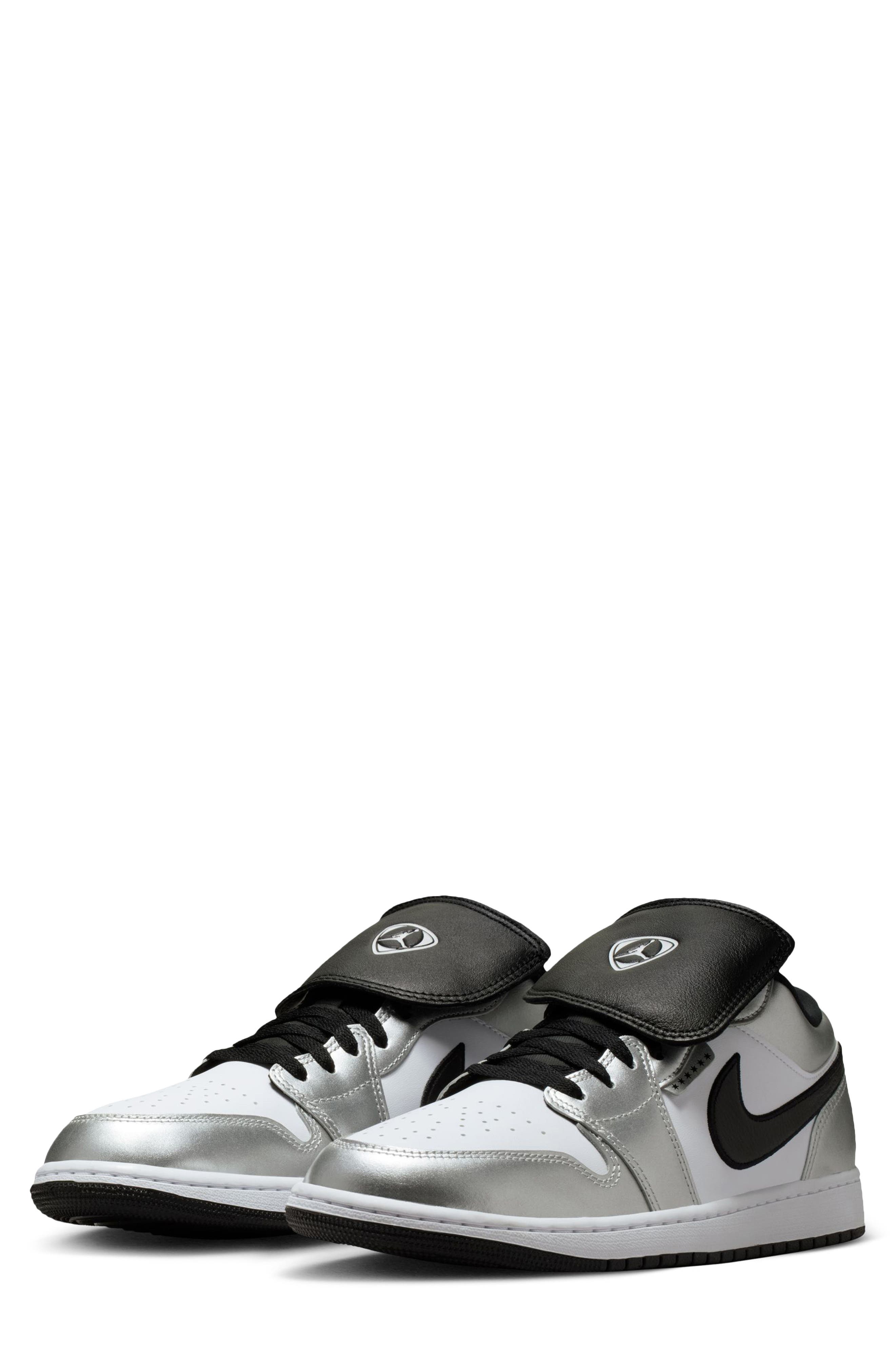  White/ Metallic Silver
