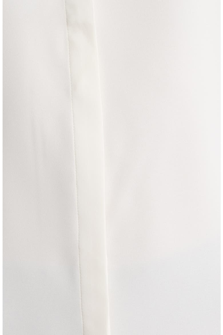 Contrast Trim Shirt, Alternate, color, WHITE DOVE