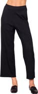 MELLODAY Knit Pintuck Ankle Pants