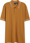 BOSS Parlay Tipped Cotton Polo