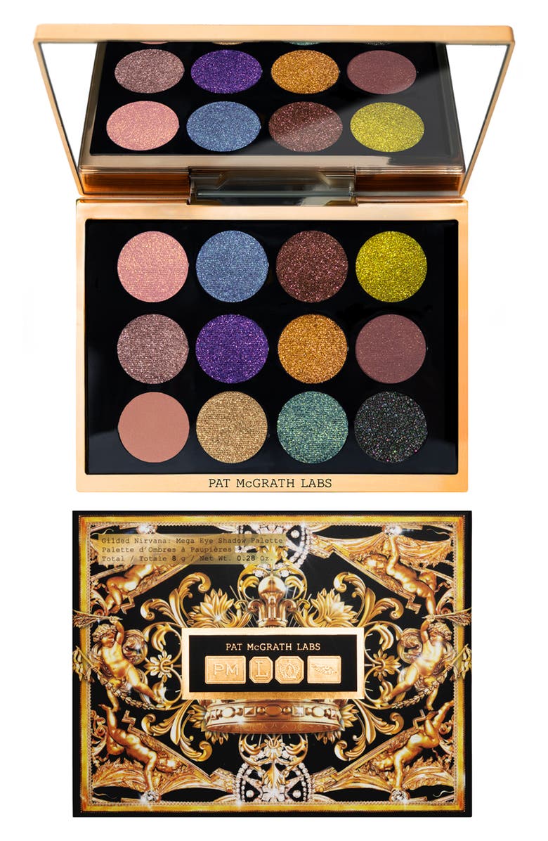 PAT McGRATH LABS Gilded Nirvana Mega Eyeshadow Palette, Main, color, 