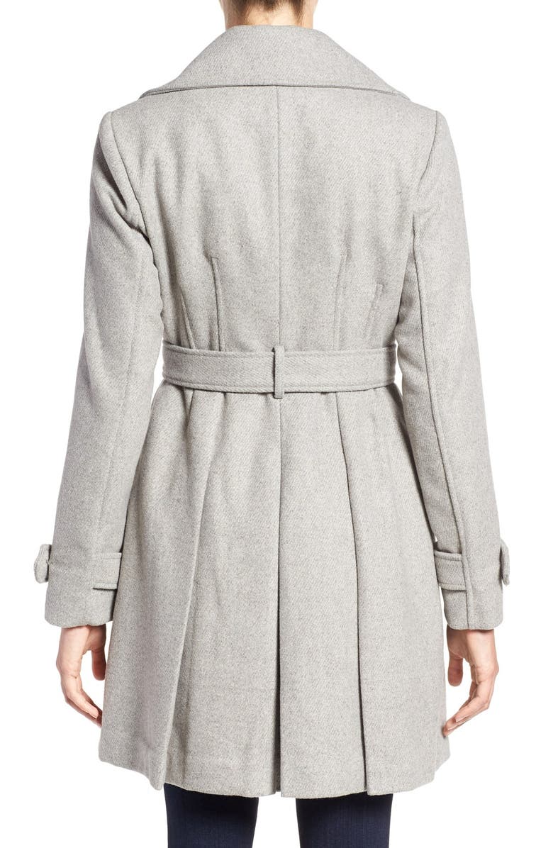 Jessica Simpson Fit & Flare Trench Coat, Alternate, color, 