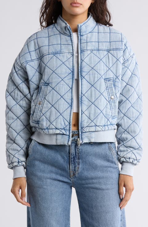 Sun Bleached Bomber Jacket