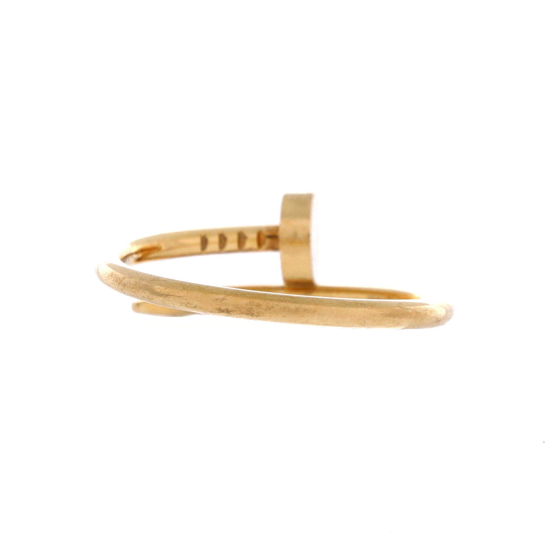 Juste un Clou Ring 18K Yellow Gold Small, Alternate, color, Metallic Gold