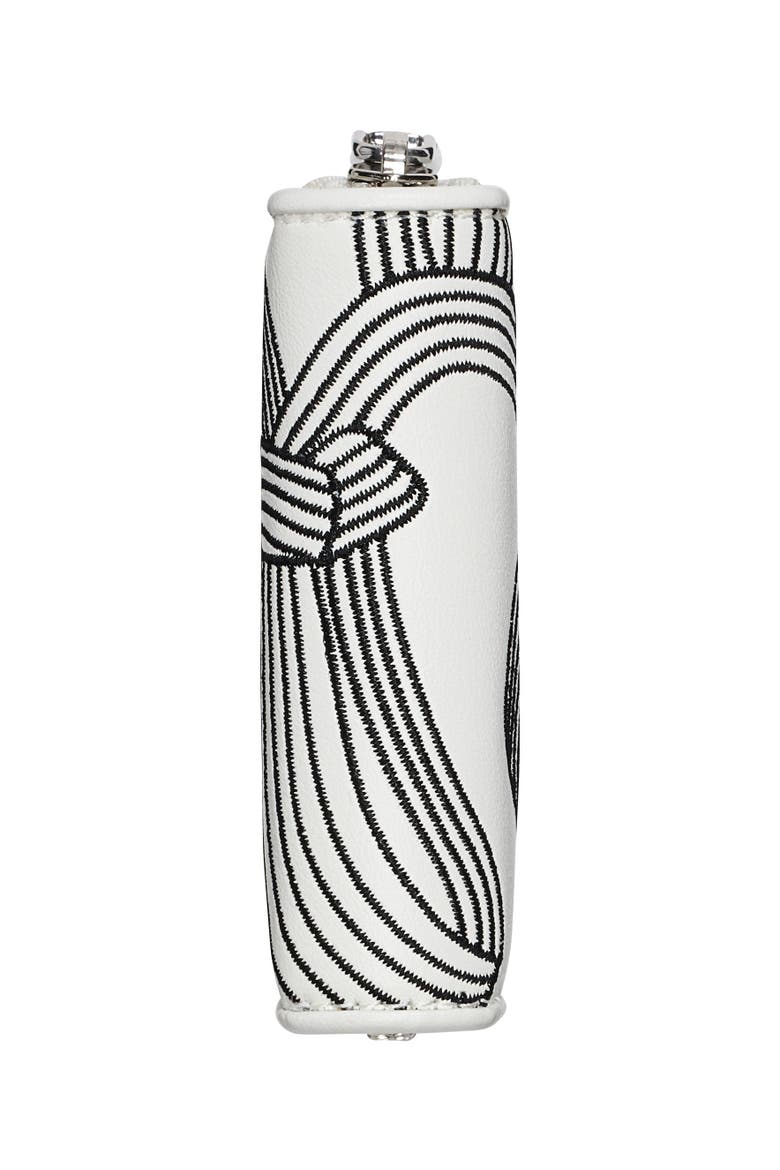 Maybelle Wallet, Alternate, color, White/Black Print