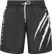 PLEIN SPORT Jogging Shorts Scratch Men