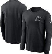 Nike Men's Nike Black New York Jets Sideline Performance Long Sleeve T-Shirt