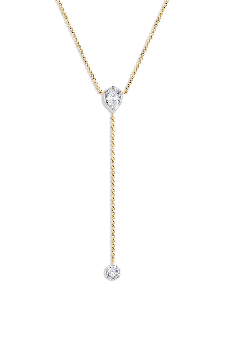 Mayfair Lariat Necklace, Main, color, Gold