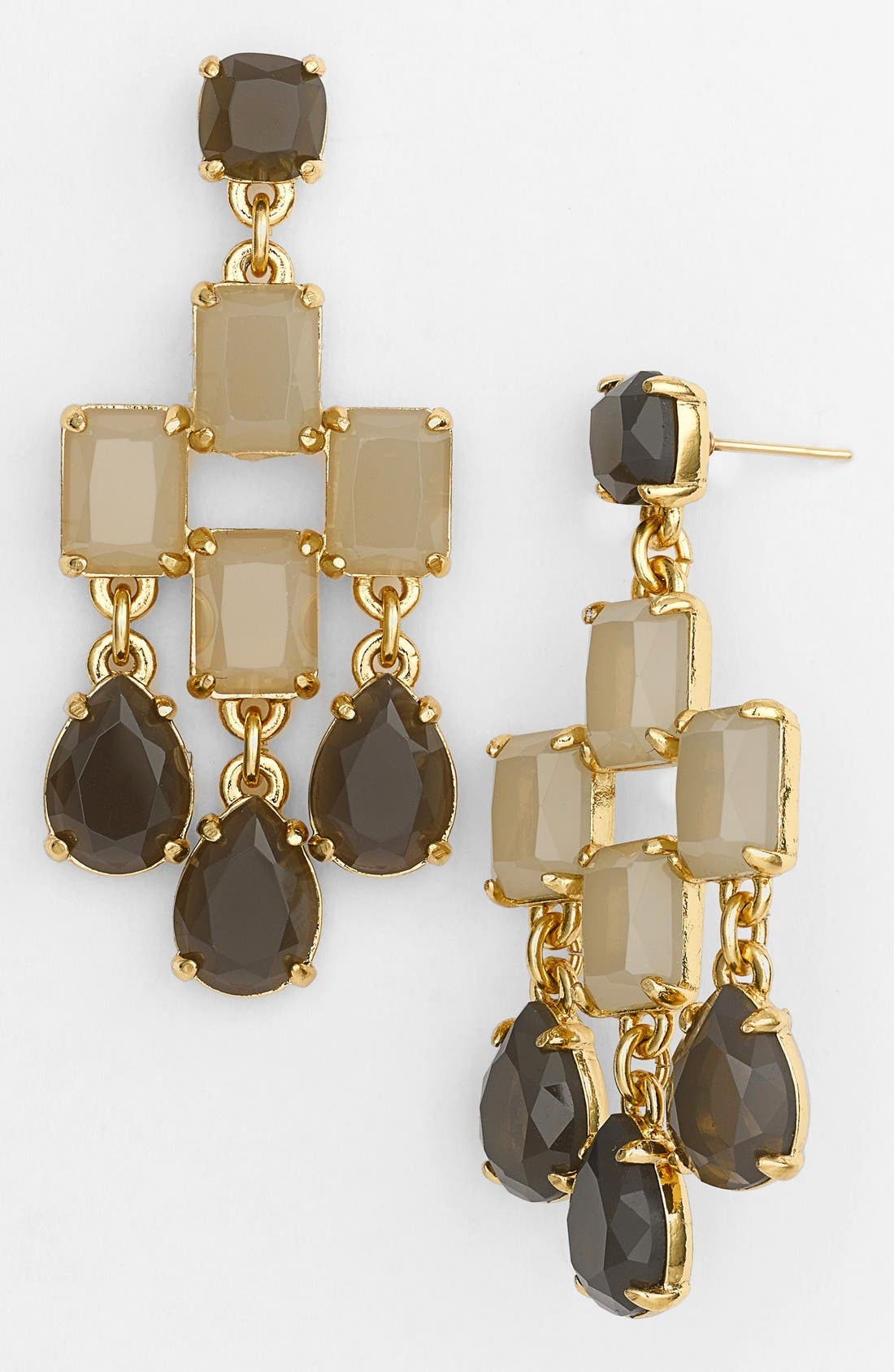 Kate Spade New York 'branton square' stone chandelier earrings ...