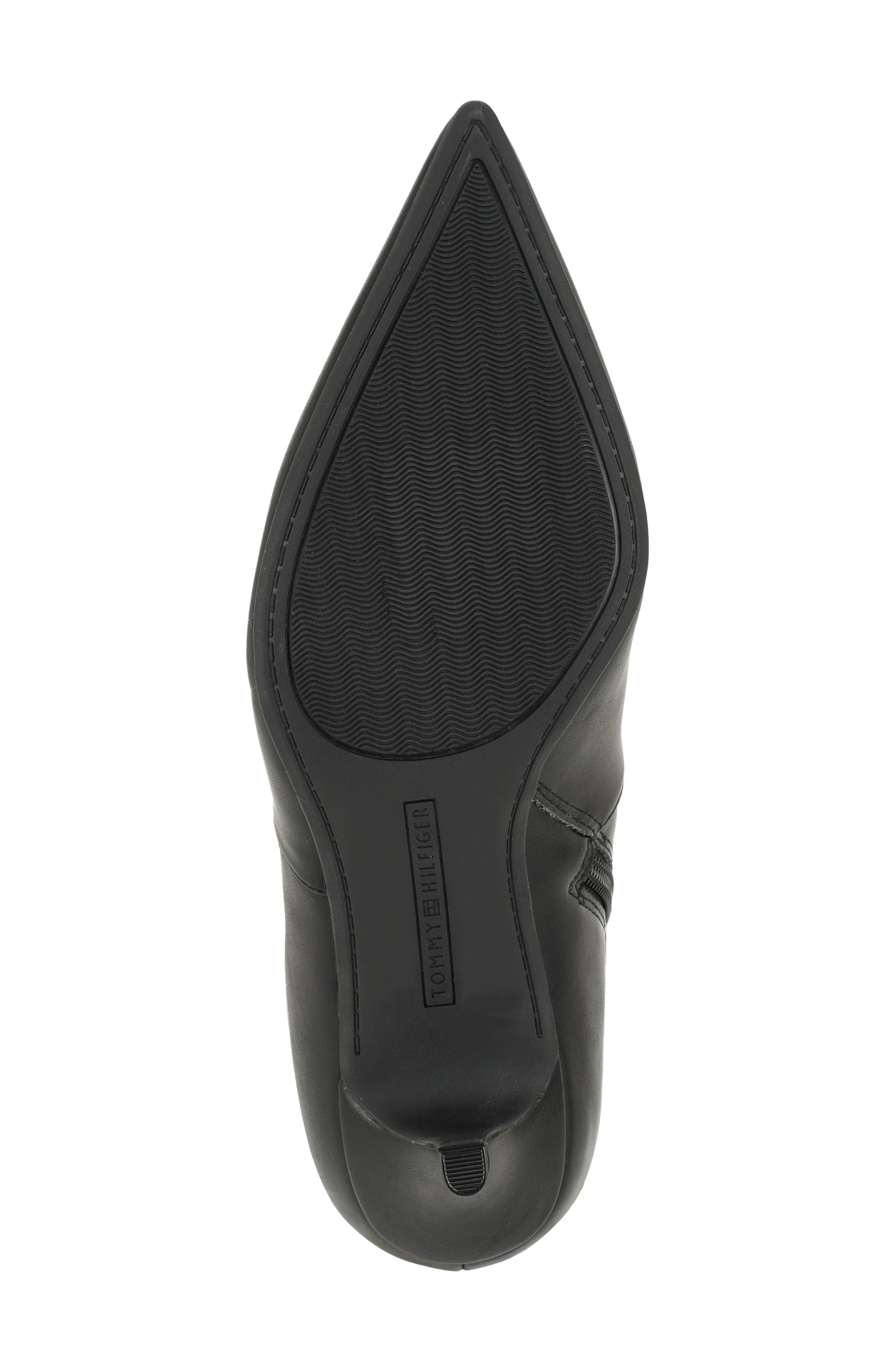 Derisa Knee High Faux Leather Boot, Alternate, color, BLACK 002