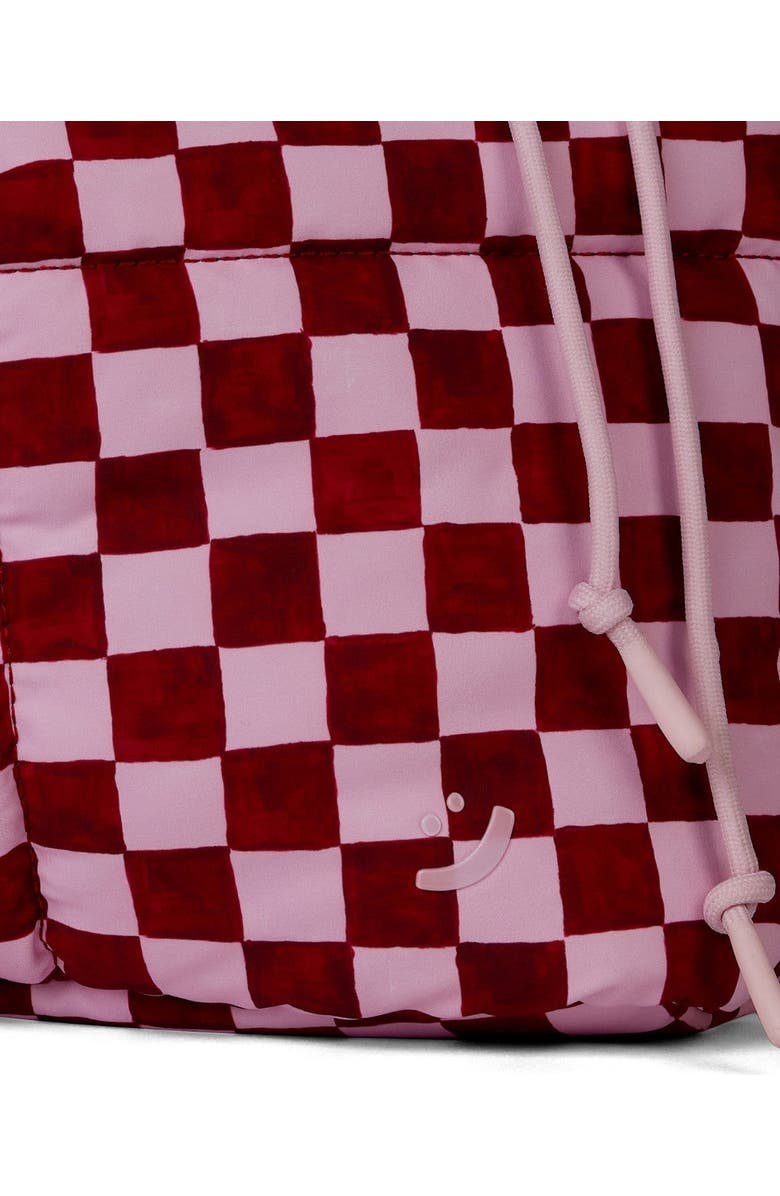 The Somewhere Co Crimson Haze Marshmallow Midi Tote Bag, Alternate, color, Crimson Haze