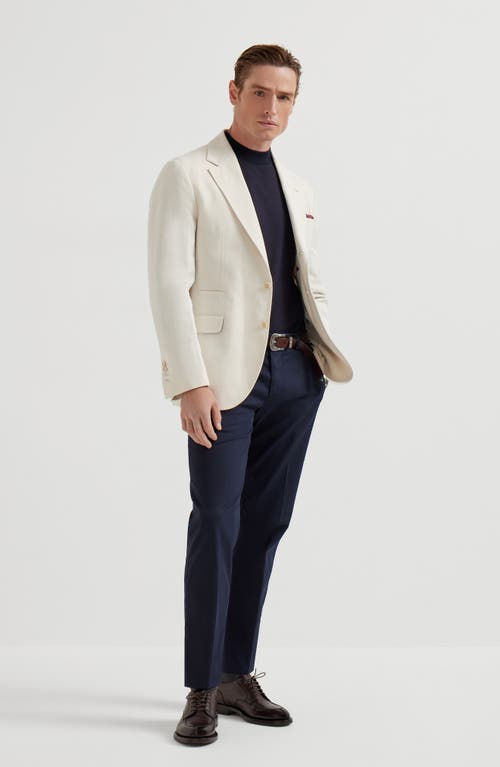 Brunello Cucinelli Pant In Blue