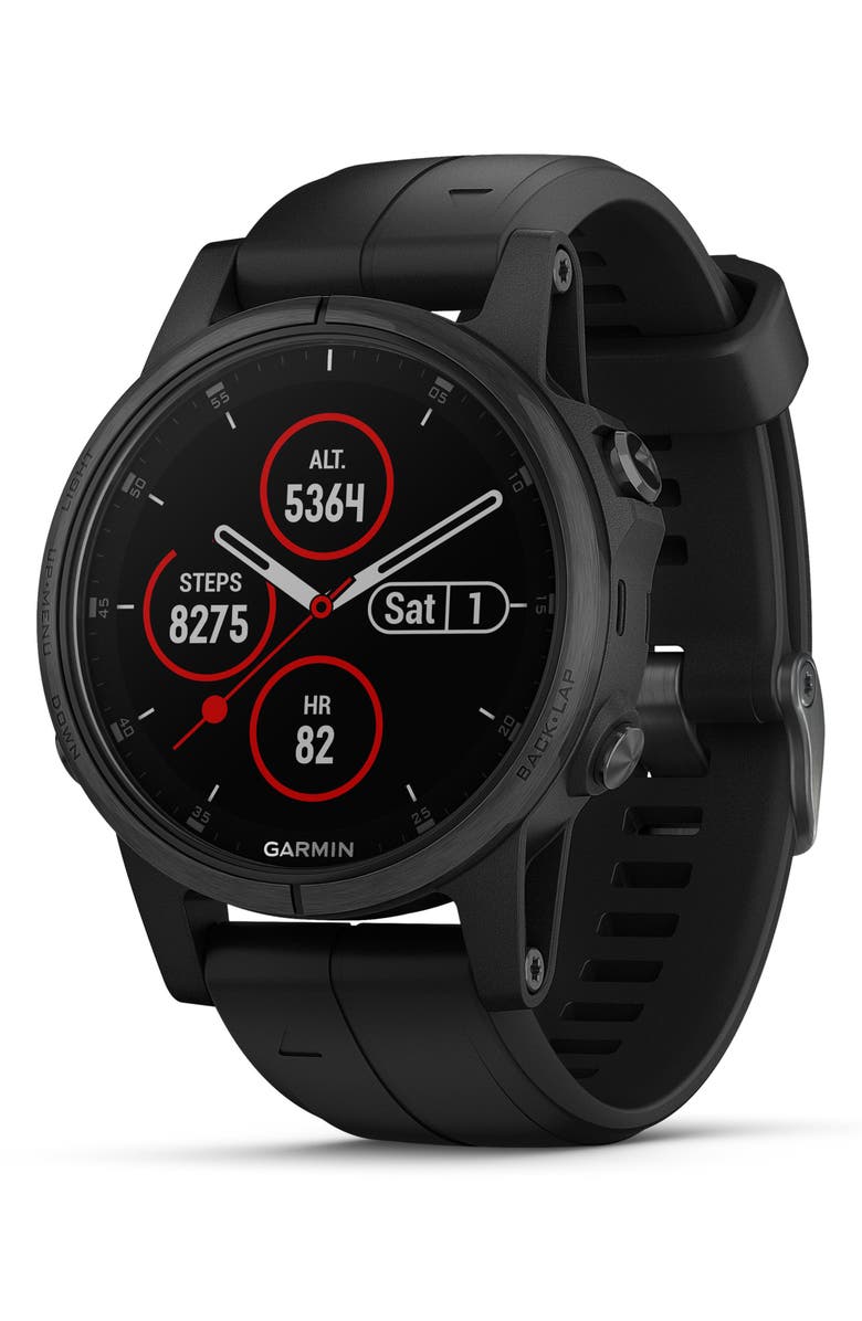 Garmin fenix<sup>®</sup> 5S Plus Sapphire Premium Multisport GPS Watch, 42mm, Main, color, 