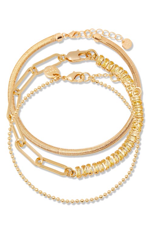 BROOK & YORK BROOK AND YORK PRIYA BIRTHSTONE TENNIS BRACELET SET 