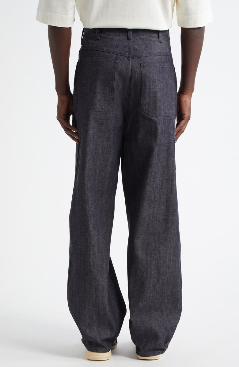 VISVIM Social Sculpture Carpenter Jeans, Alternate, color, Unwashed