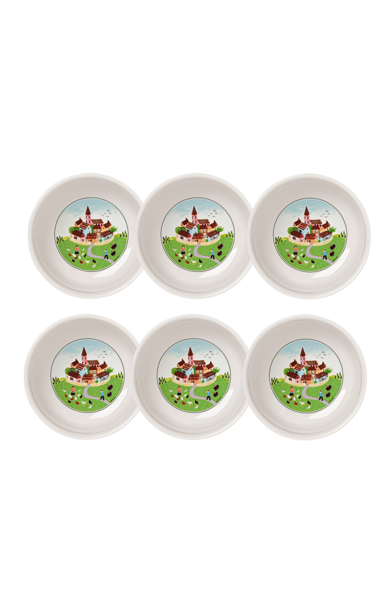Villeroy & Boch Design Naif Soup/Cereal Set of 6, Main, color, NO COLOR