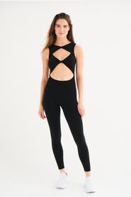 REVYVE ACTIVE Peek-a-Boo Jumpsuit