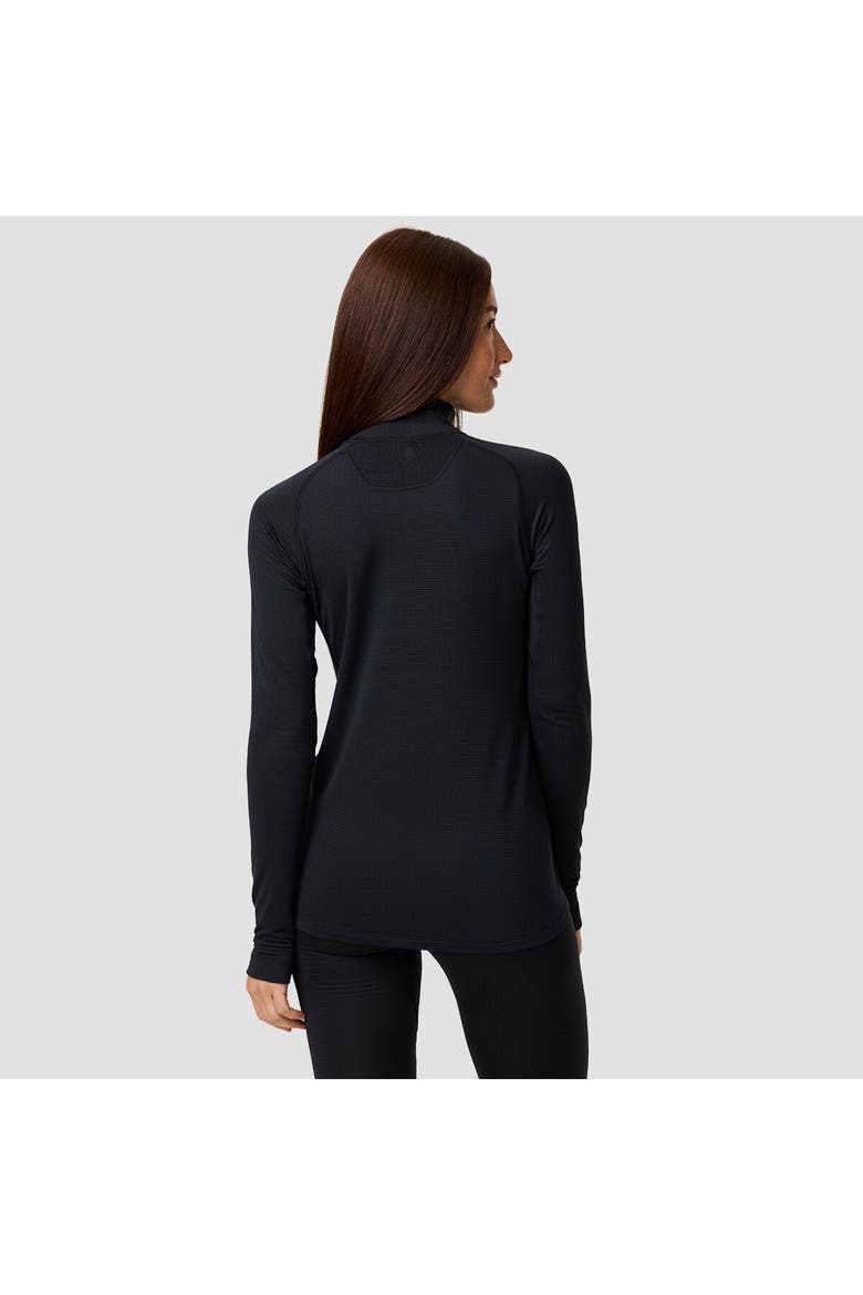 Pines Micrrid Ultra-Lt Baselayer 1/2-Zip Top - Women's, Alternate, color, Black