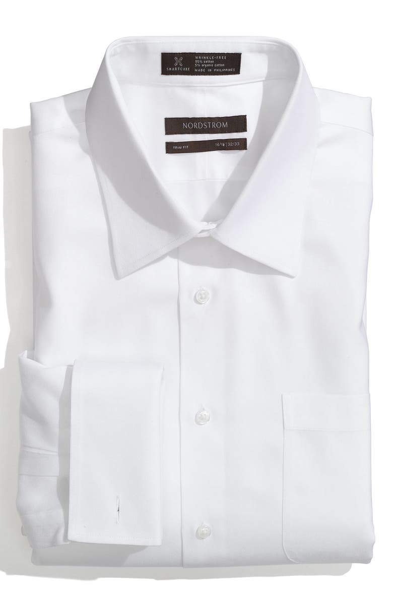 NORDSTROM MEN'S SHOP Nordstrom Smartcare<sup>™</sup> Trim Fit Dress Shirt, Main, color,