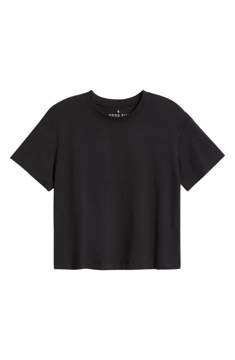 Free Fly Current Boxy T-Shirt, Alternate, color, Black