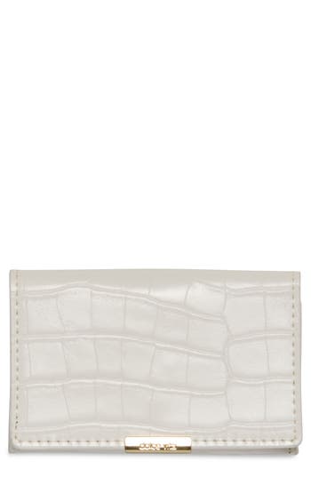 Dolce Vita Mini Me Faux Leather Wallet In White