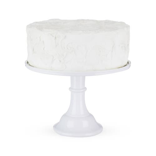 Twine White Melamine Cake Stand In White