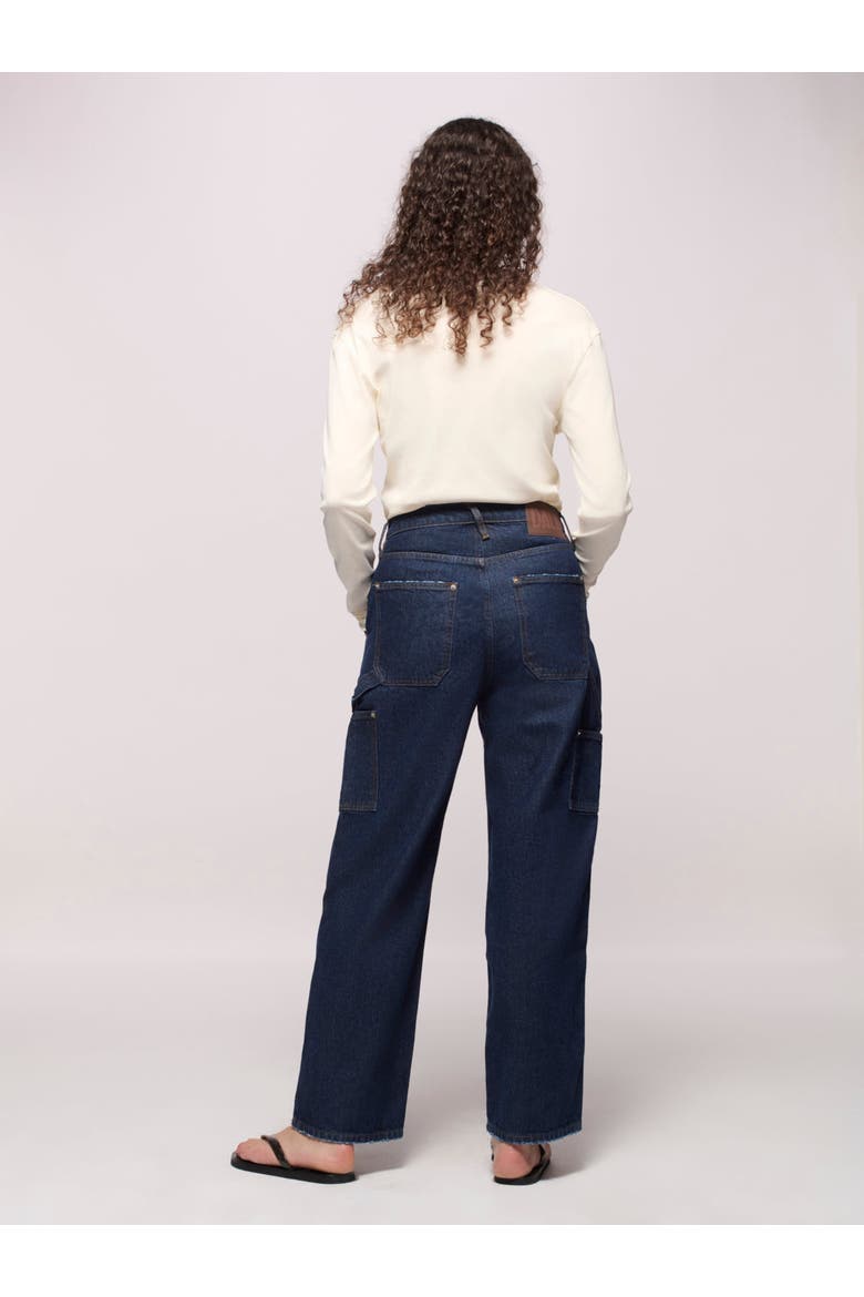 Dove Carpenter Jean, Alternate, color, Rinse
