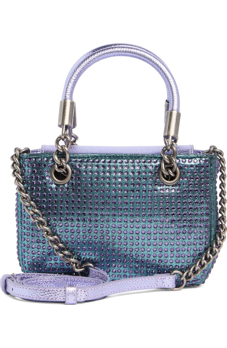 Kurt Geiger London Mini Brixton Fabric Handbag, Alternate, color, Blue