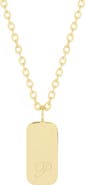 Brook and York Sloan Initial Pendant Necklace