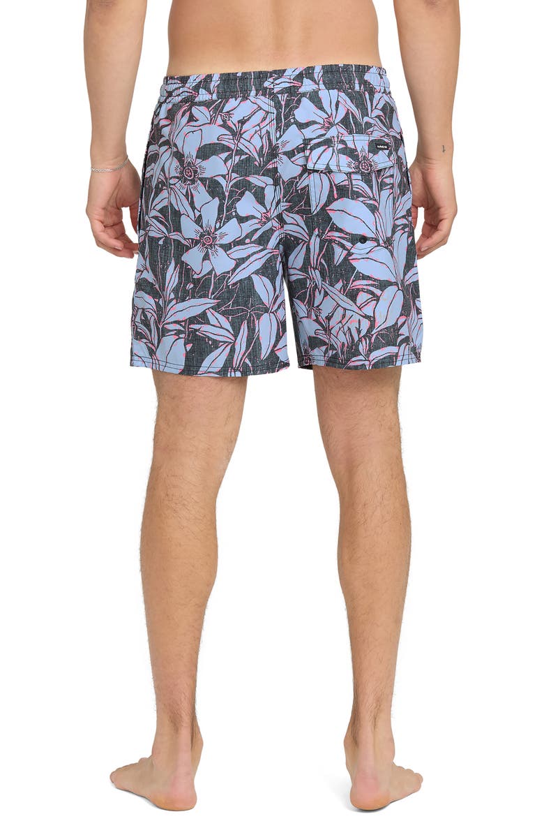 Quiksilver Mix Volley 17" Swim Trunks, Alternate, color, Anthracite