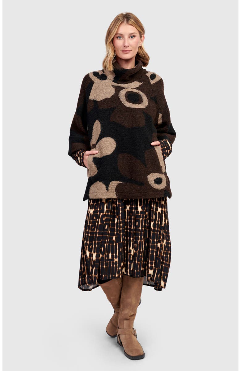 Alembika Cosmo Cozy Pullover, Alternate, color, Floral