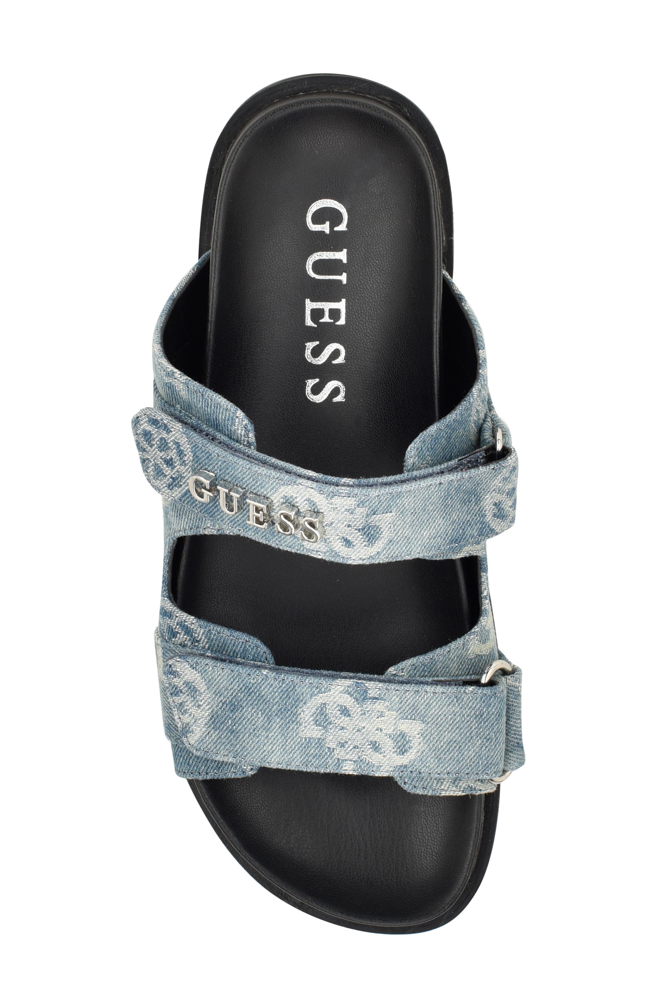 GUESS Fabulon Sandal, Alternate, color, Medium Blue 420