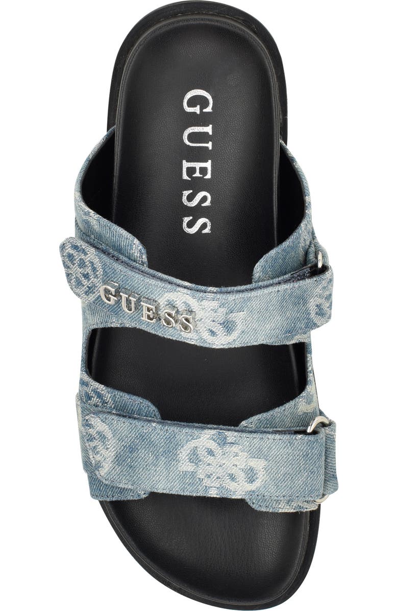 GUESS Fabulon Sandal, Alternate, color, Medium Blue 420