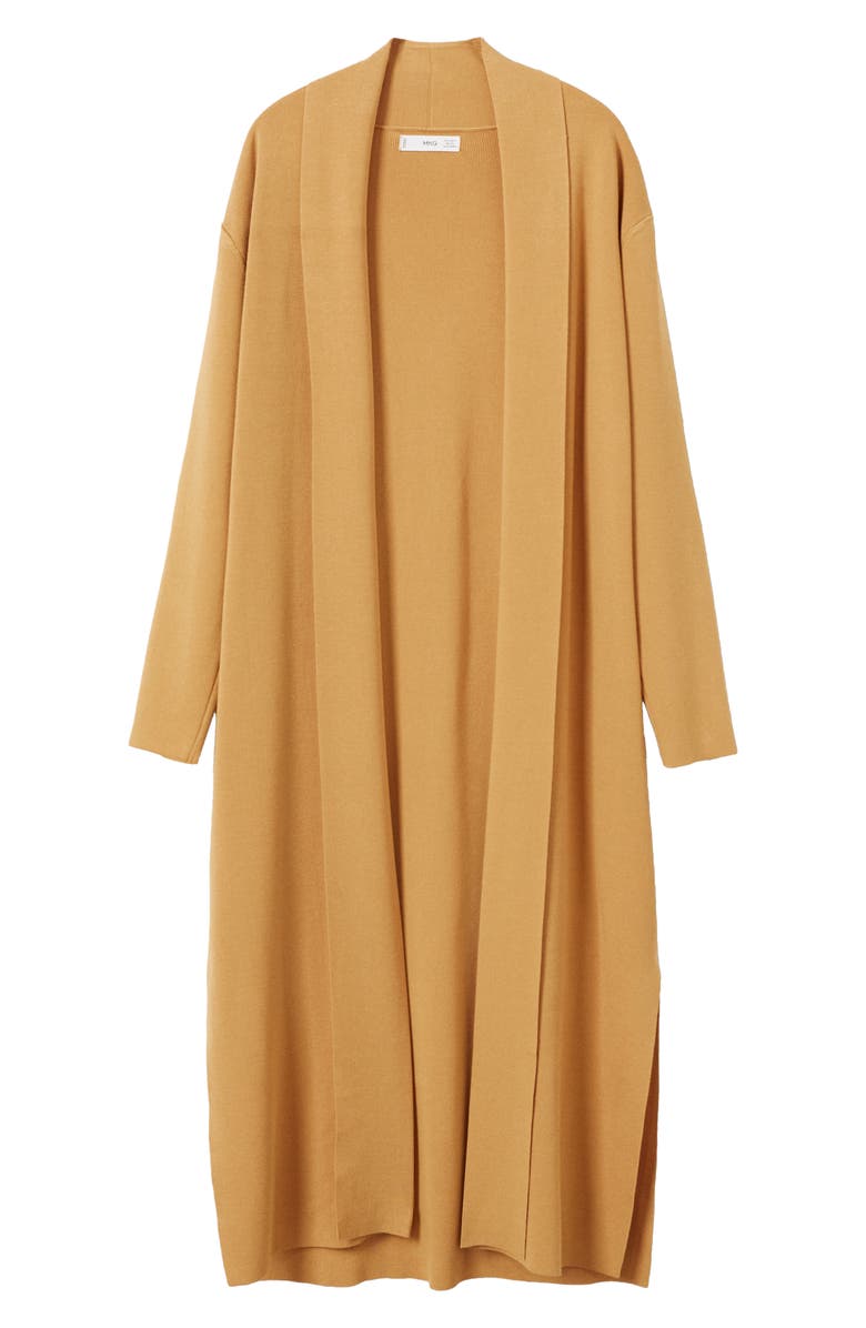 MANGO Women's Oversize Open Front Cardigan, Alternate, color,