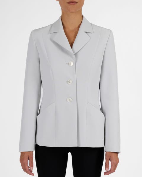 Febe Jacket in Soft Stretch Crepe