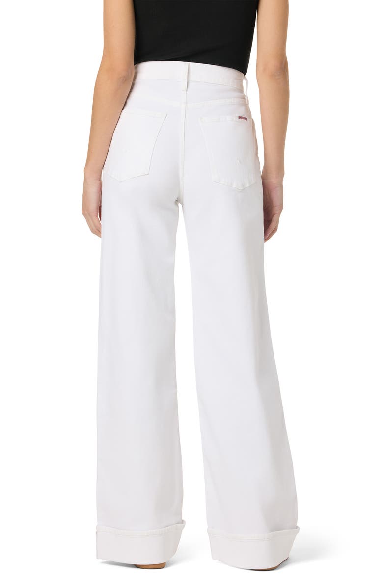 Hudson Jeans Jolene High Waist Wide Leg Jeans, Alternate, color, 