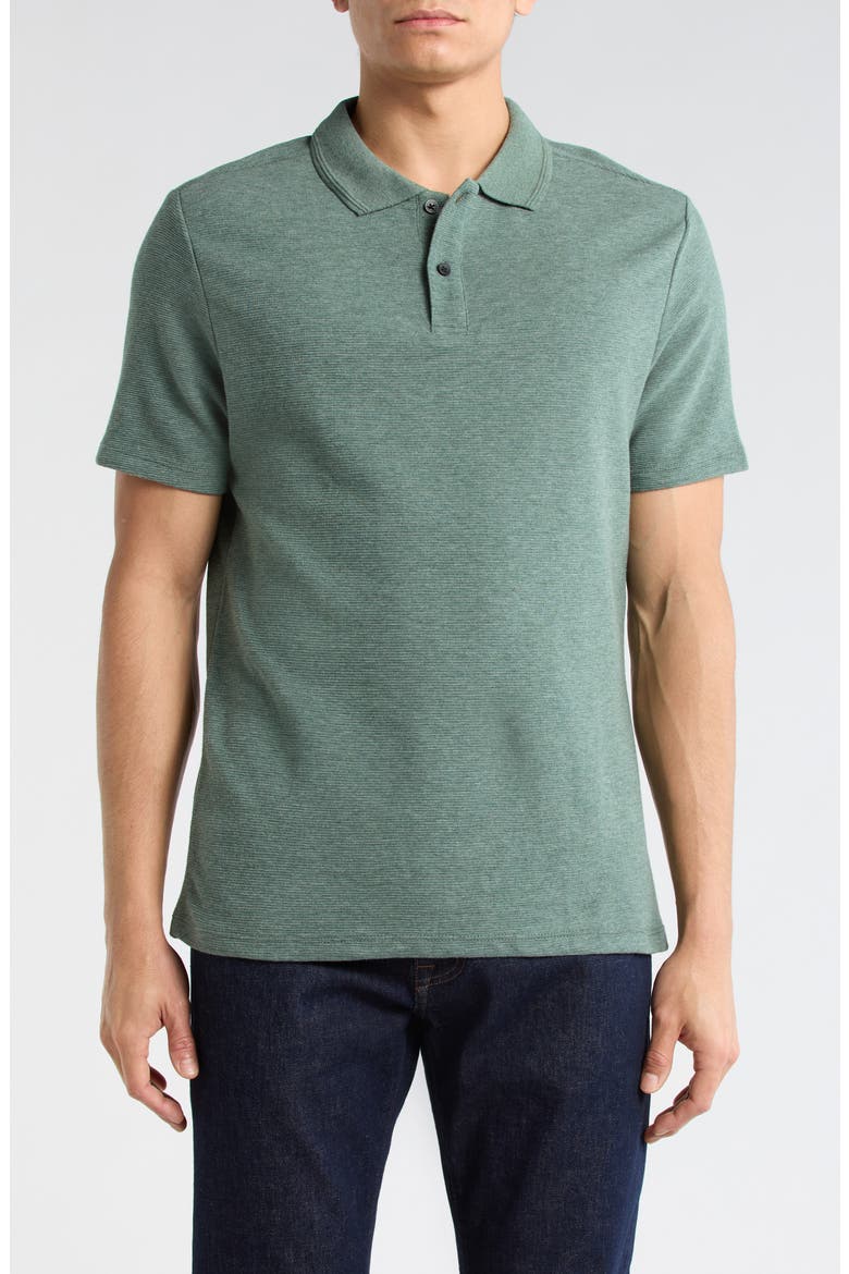 Rick Knit Polo, Main, color, BALSAM GREEN