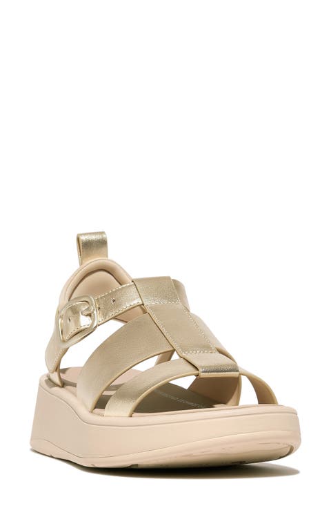 F-Mode Ankle Strap Platform Fisherman Sandal (Women)