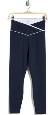 90 DEGREE BY REFLEX Superflex Crossover High Waist 7/8 Leggings