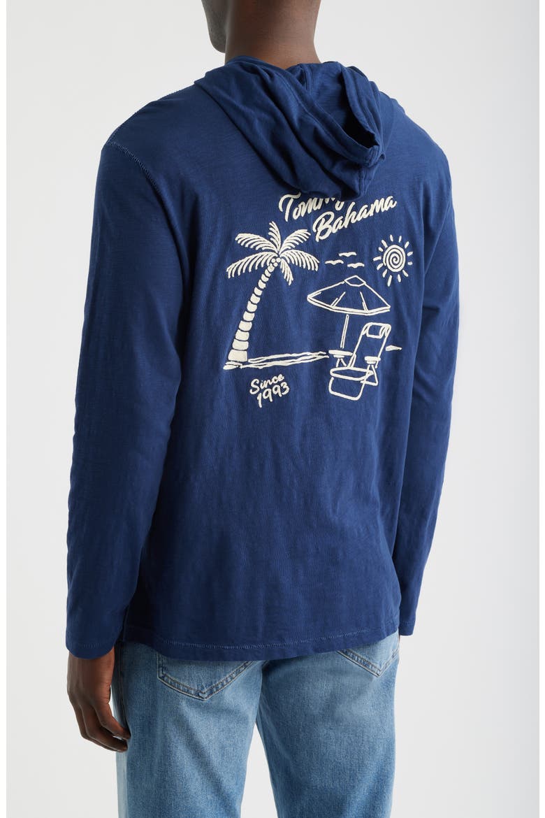 Shady Haven Lux Hoodie, Alternate, color, ISLAND NAVY