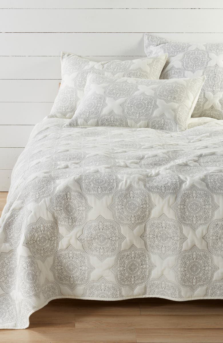 NORDSTROM AT HOME Ria Embroidered Quilt, Main, color,