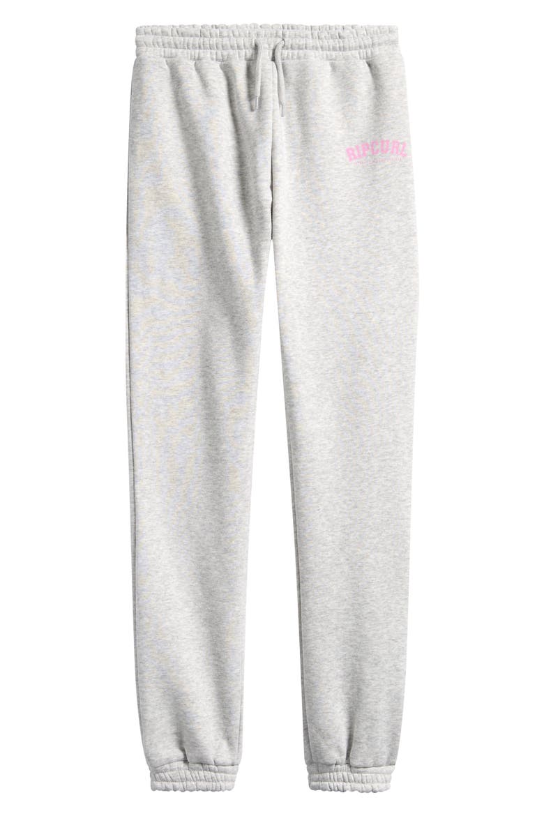 Varsity Track Pants, Main, color, LIGHT GREY MARLE