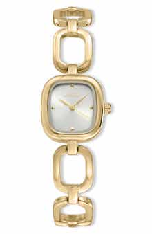 Ettika Square Link Bracelet Watch