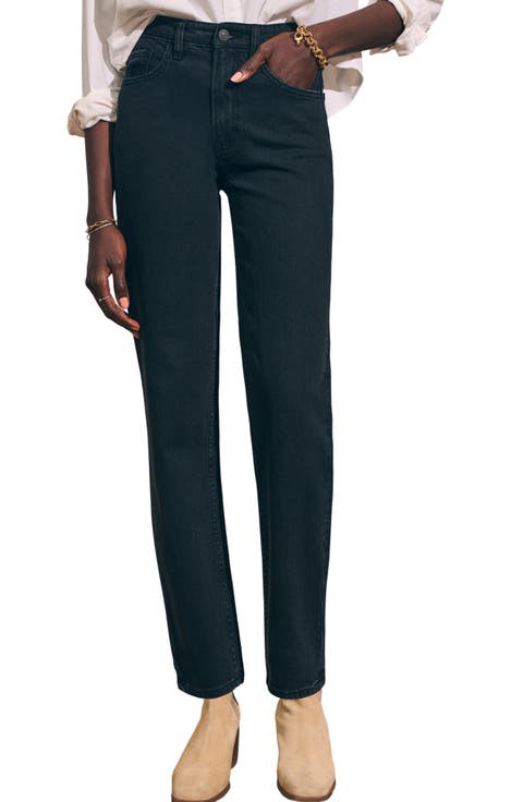 Slim Straight Leg Jeans (Blackcliff)