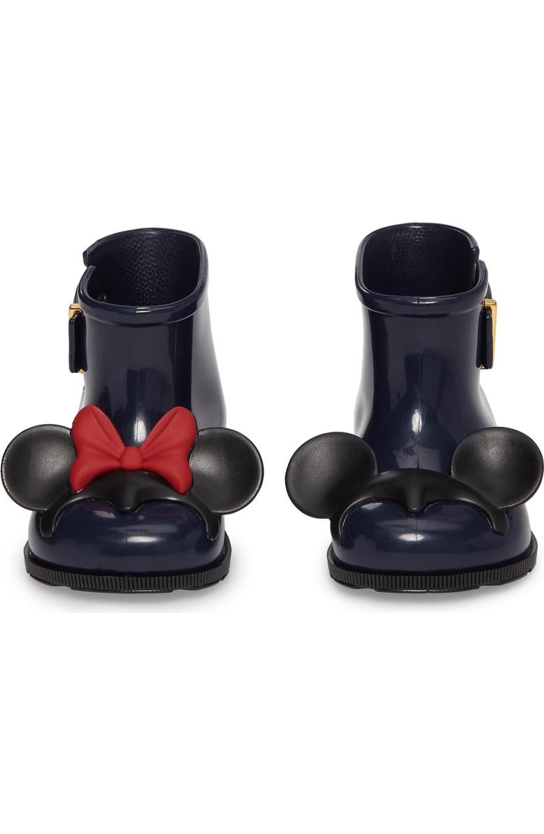 Melissa Mini Melissa Sugar Rain Disney Twins Waterproof Bootie, Alternate, color,